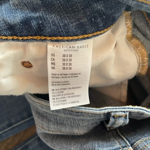 American Eagle Ne(x)T Level Flex Jeans, size 30 x 30 - Picture 4 of 4